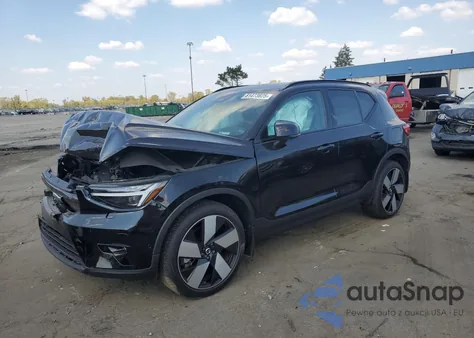 2024 Volvo Xc40 Recharge Ultimate z USA, uszkodzony, nr VIN YV4ER3XM8R2252325